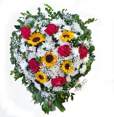 Coroa Fúnebre Coração