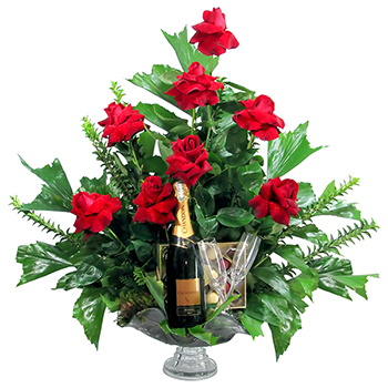 Rosas Colombianas, Espumante e Chocolates